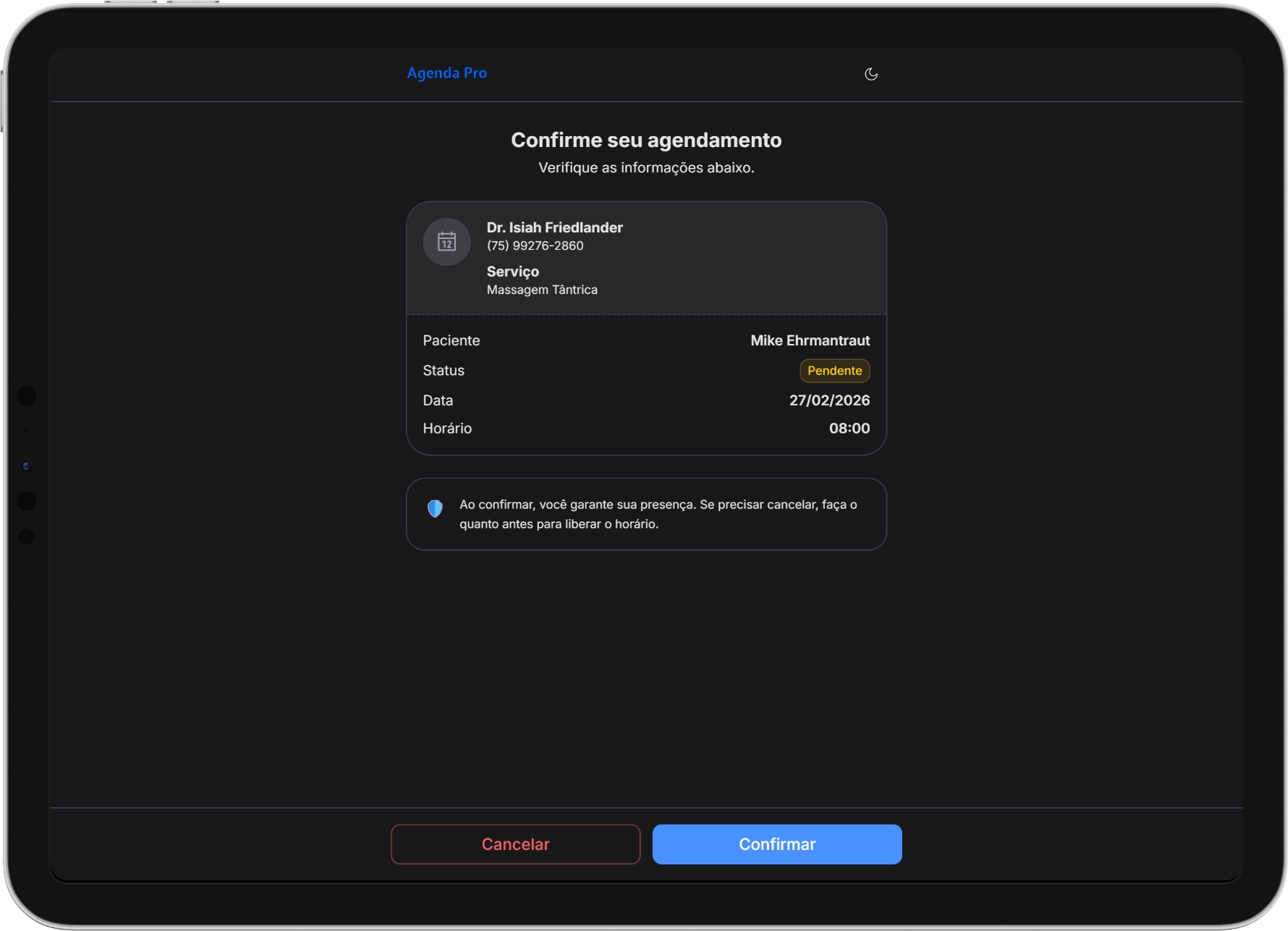 Reduza faltas nas consultas