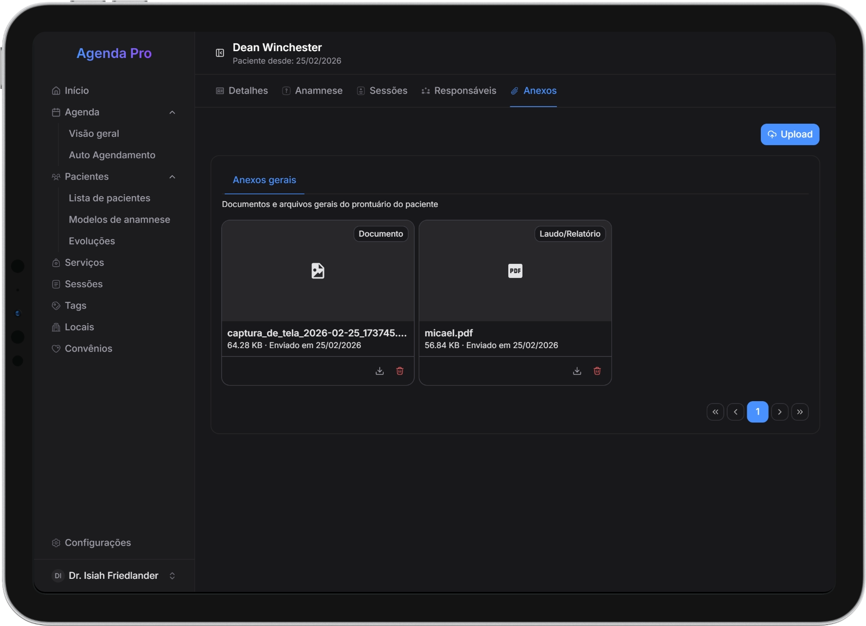 Todos os documentos no mesmo lugar