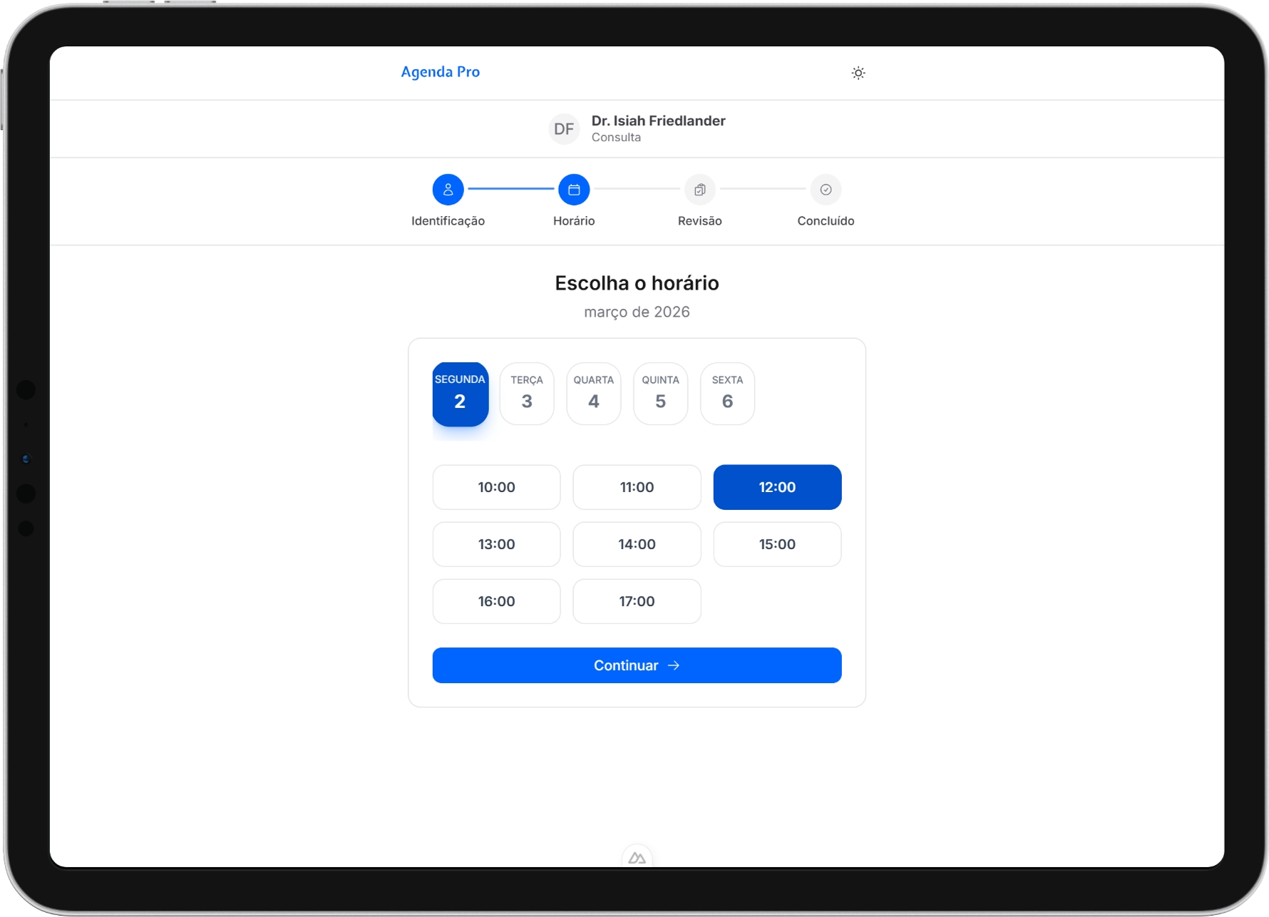 Agendamentos sem troca de mensagens