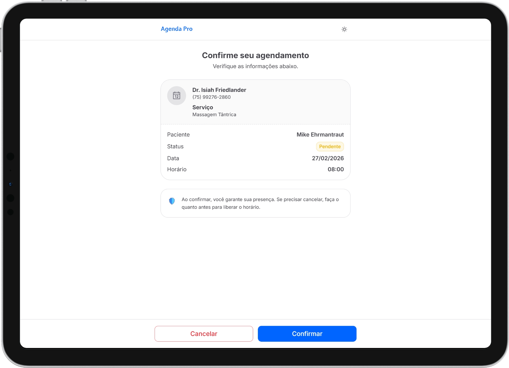 Reduza faltas nas consultas